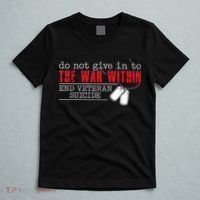 Do Not Give In To The War Within End Veteran Suicide Vintage T-Shirt thumb 5