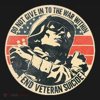 Do Not Give In To The War Within End Veteran Suicide Mousepad thumb 1