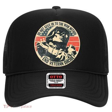 Do Not Give In To The War Within End Veteran Suicide Hat