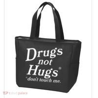 Drugs Not Hugs DonT Touch Me Tote Bag thumb 3