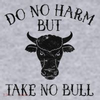 Do No Harm But Take No Bull Women's Sweatshirt thumb 2