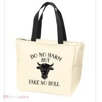 Do No Harm But Take No Bull Tote Bag thumb 3