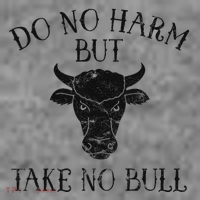 Do No Harm But Take No Bull Toddler Hoodie thumb 2