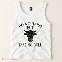 Do No Harm But Take No Bull Tank Top thumb 2
