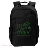 Drugs Not Hugs Don't Touch Me Backpack thumb 0