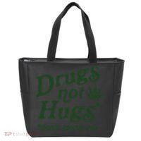 Drugs Not Hugs Don't Touch Me Tote Bag thumb 0