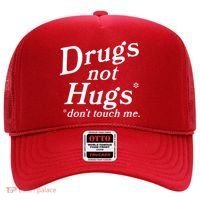 Drugs Not Hugs Dont Touch Me Hat thumb 0