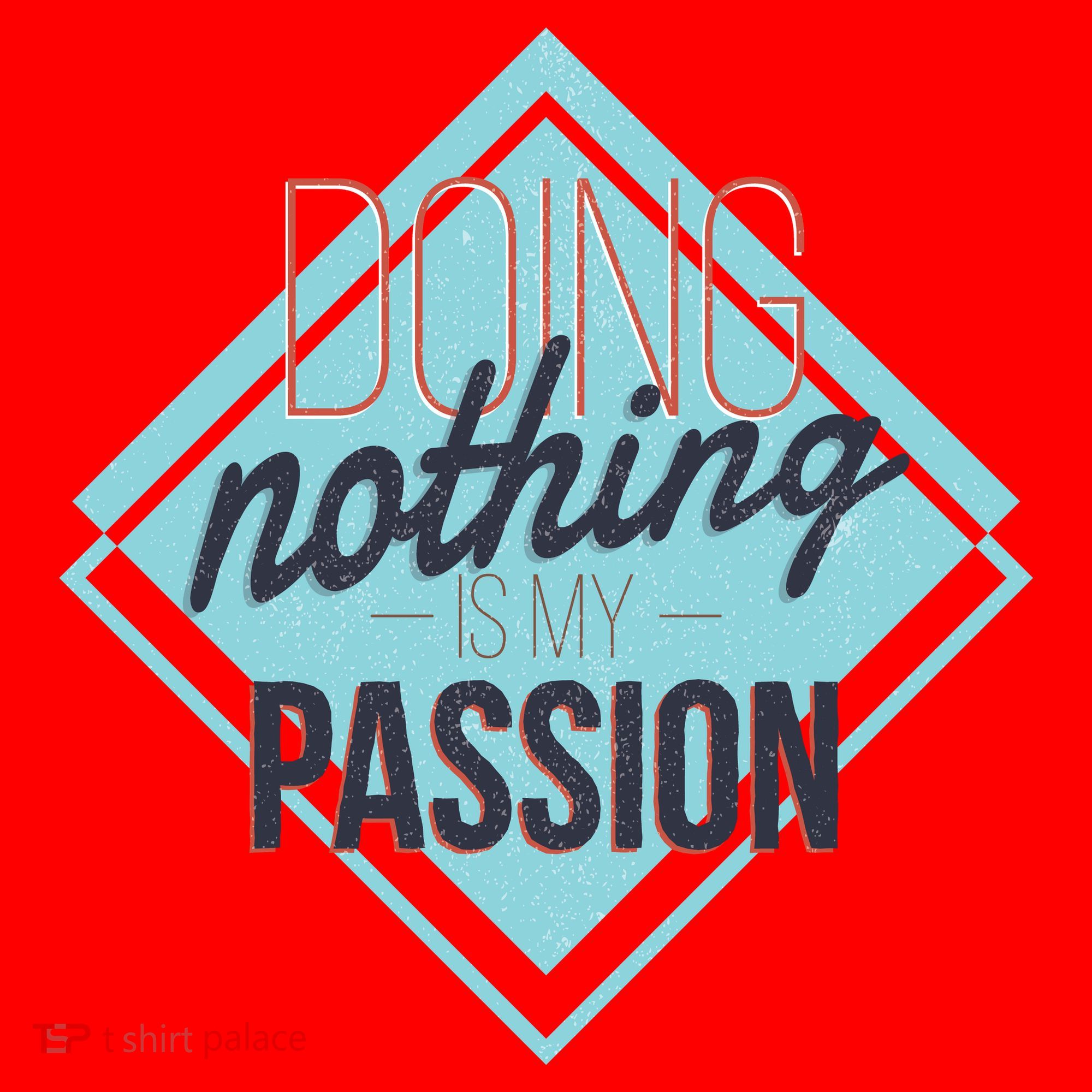Doing Nothing Is My Passion Funny Santa Hat