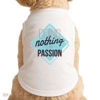 Doing Nothing Is My Passion Funny Doggie Tank thumb 0
