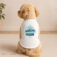 Doing Nothing Is My Passion Funny Doggie Tank thumb 2