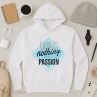 Doing Nothing Is My Passion Funny Hoodie thumb 3
