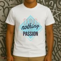 Doing Nothing Is My Passion Funny T-Shirt thumb 3