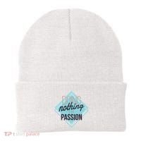 Doing Nothing Is My Passion Funny Beanie thumb 0