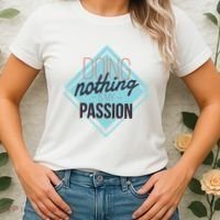 Doing Nothing Is My Passion Funny Women's T-Shirt thumb 2