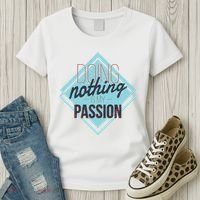 Doing Nothing Is My Passion Funny Women's T-Shirt thumb 3