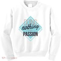 Doing Nothing Is My Passion Funny Kids Sweatshirt thumb 0