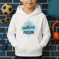 Doing Nothing Is My Passion Funny Kids Hoodie thumb 2