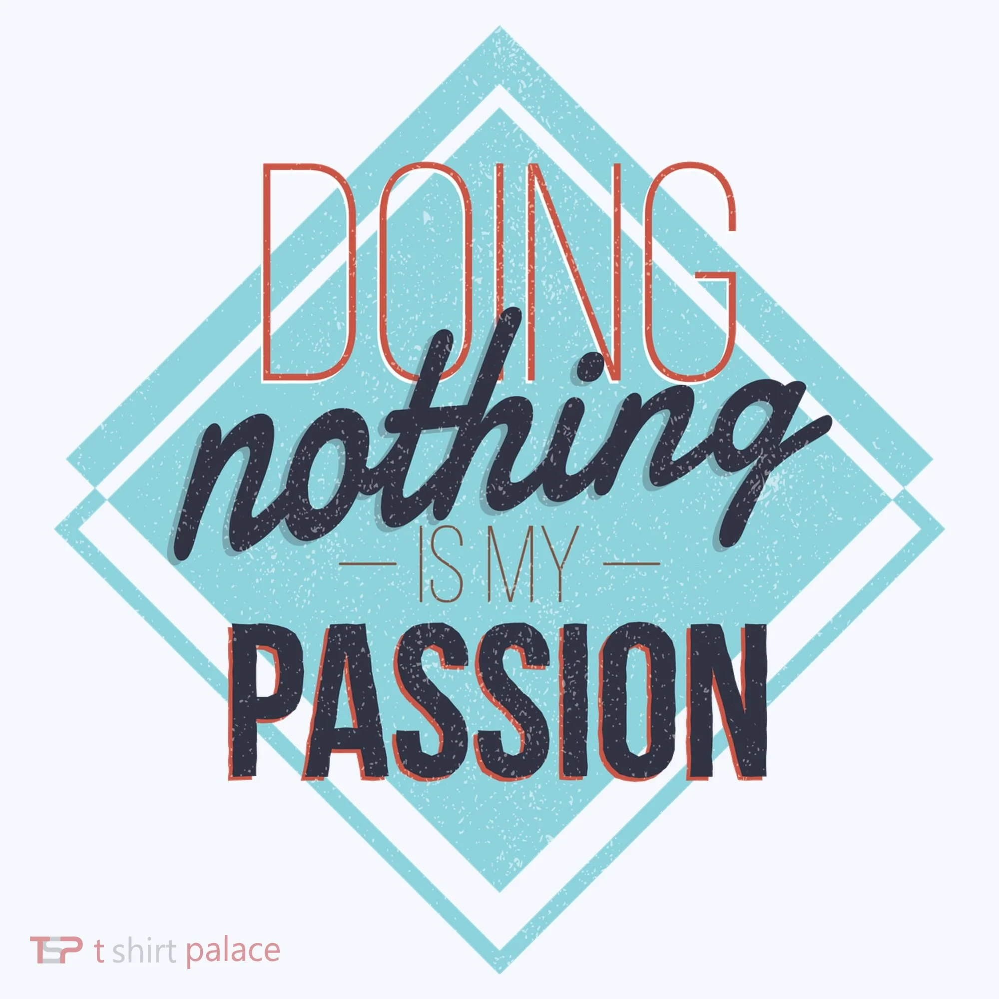 Doing Nothing Is My Passion Funny Kids T-Shirt