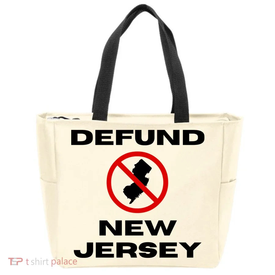 Defund New Jersey Tote Bag