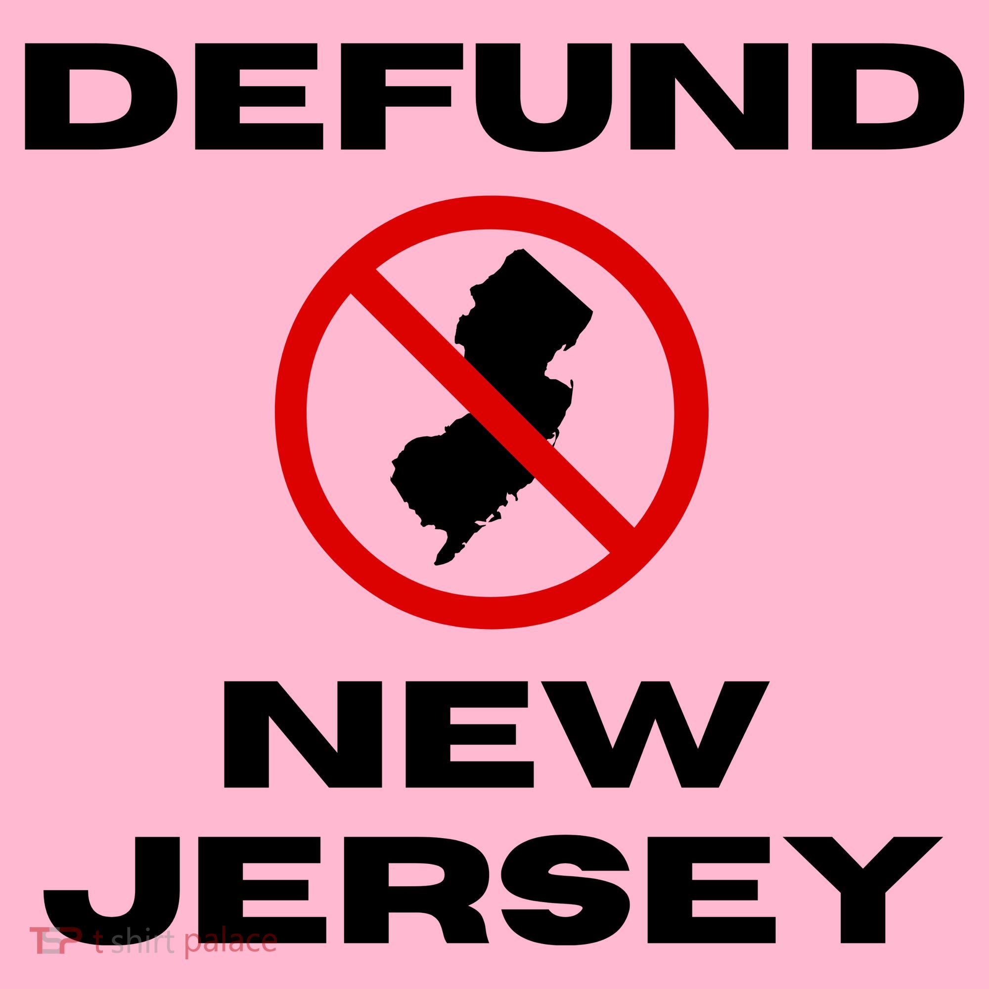 Defund New Jersey Coaster