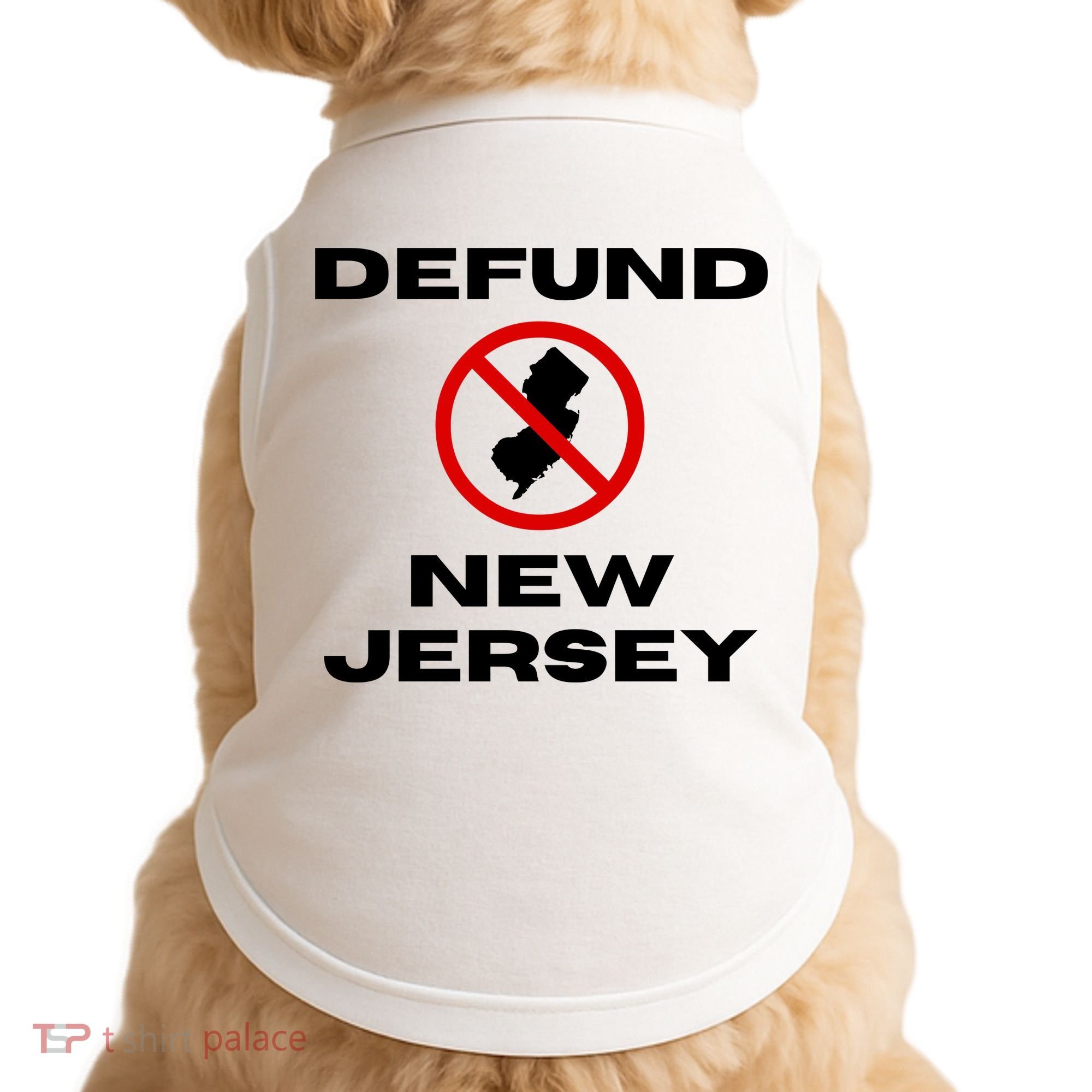 Defund New Jersey Doggie Tank