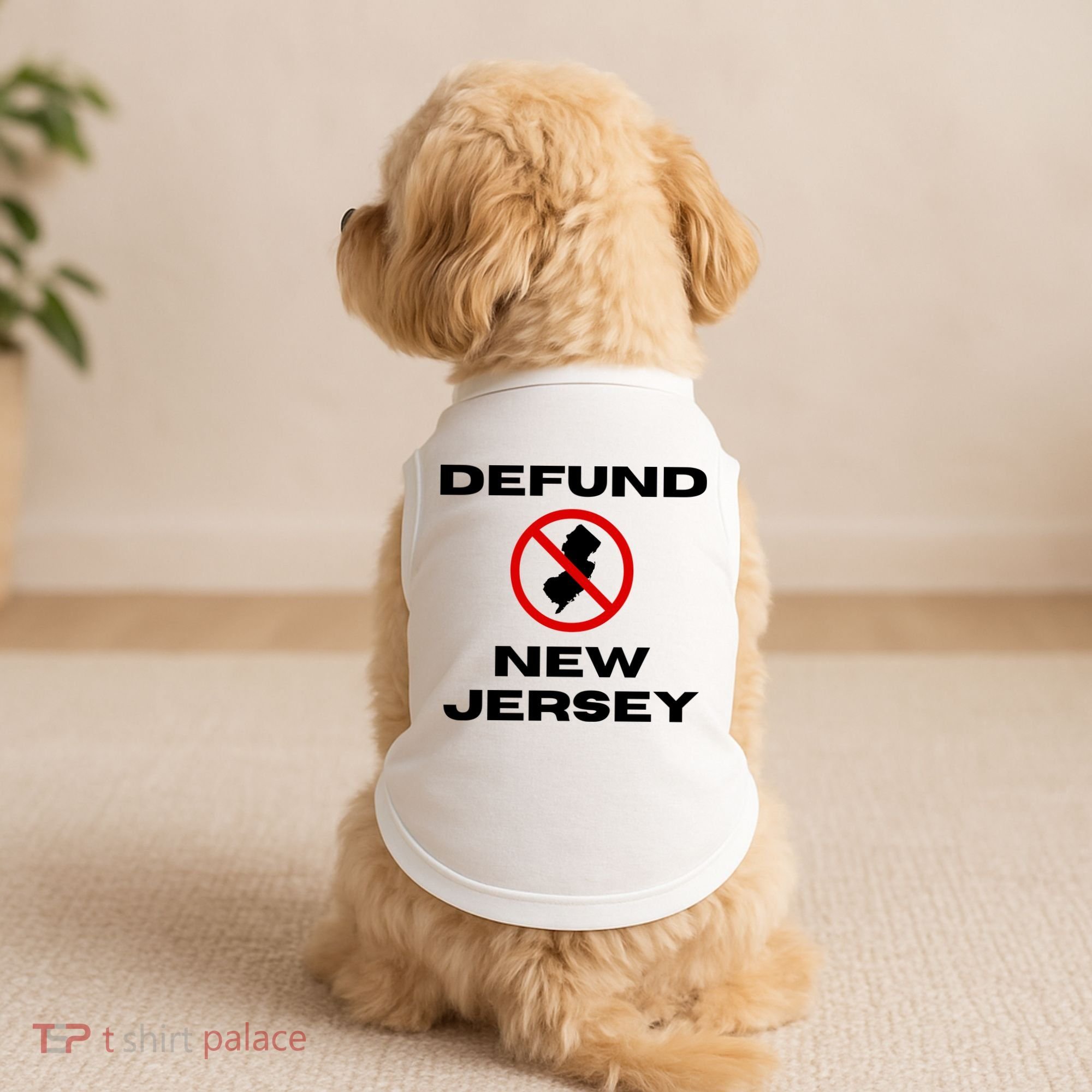 Defund New Jersey Doggie Tank
