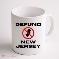 Defund New Jersey Coffee Mug thumb 1