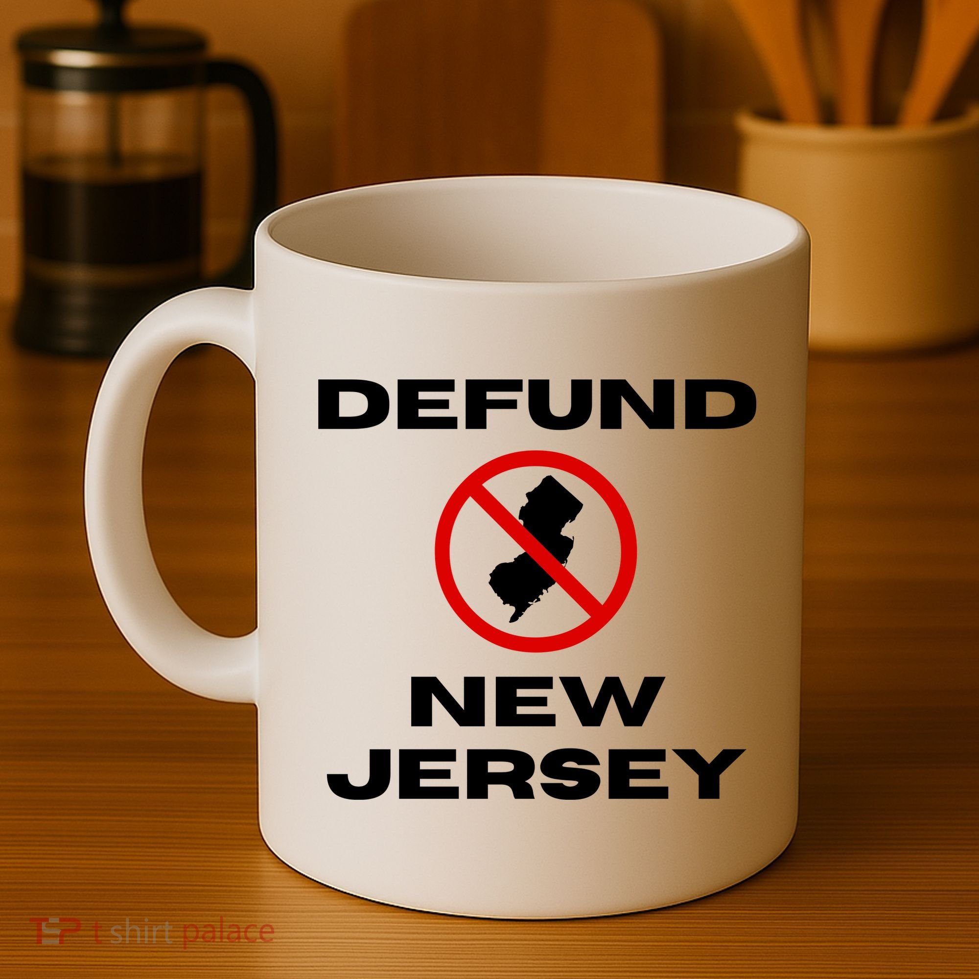 Defund New Jersey Coffee Mug