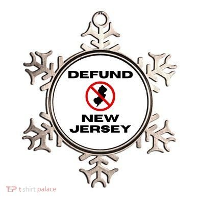 Defund New Jersey Ornament