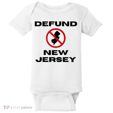 Defund New Jersey Baby Bodysuit
