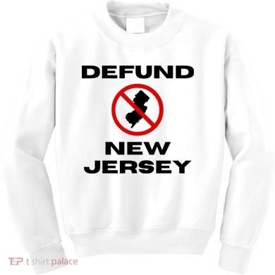 Defund New Jersey Kids Sweatshirt