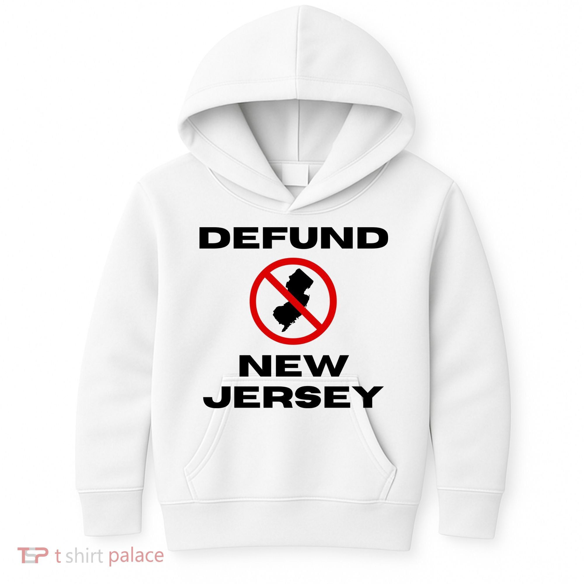 Defund New Jersey Kids Hoodie