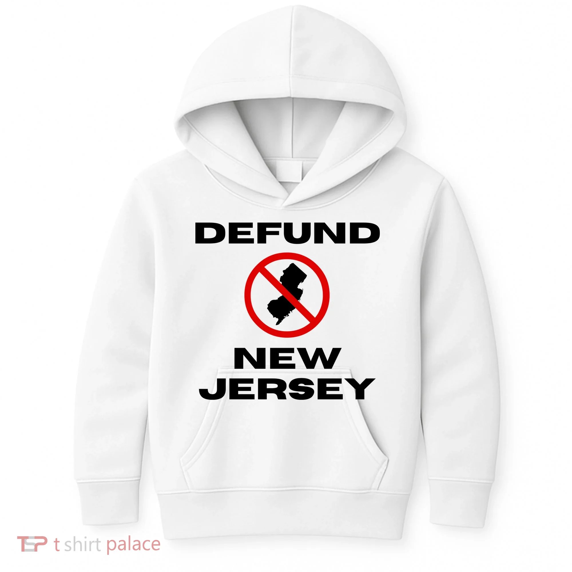 Defund New Jersey Kids Hoodie