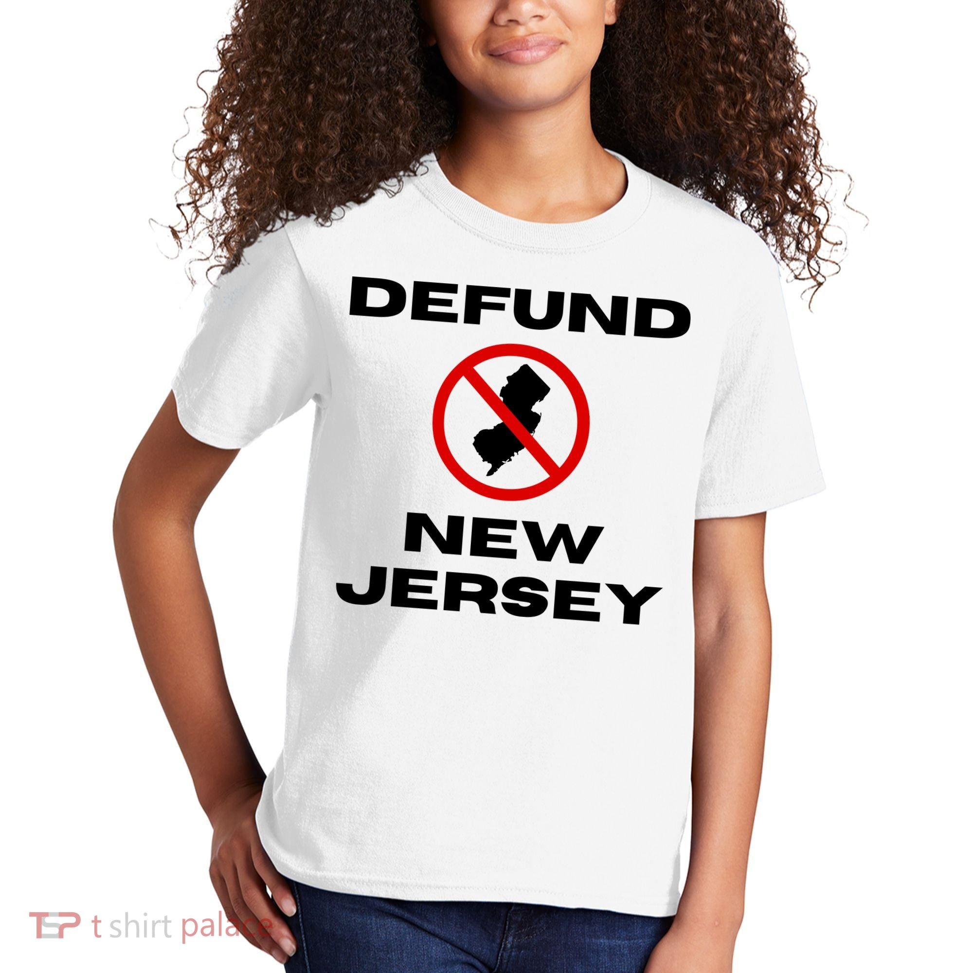 Defund New Jersey Kids T-Shirt