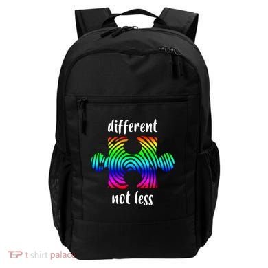Different Not Less Neurodiversity Puzzle Backpack