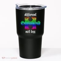 Different Not Less Neurodiversity Puzzle Tumbler thumb 0