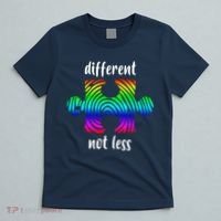 Different Not Less Neurodiversity Puzzle T-Shirt thumb 5