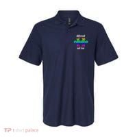 Different Not Less Neurodiversity Puzzle Polo thumb 0