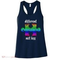 Different Not Less Neurodiversity Puzzle Women's Tank Top thumb 0
