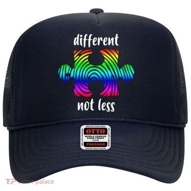 Different Not Less Neurodiversity Puzzle Hat