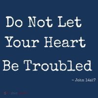 Do Not Let Your Heart Be Troubled Biblical Quote John 14:27 Visor thumb 3