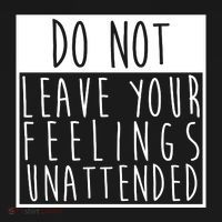 Do Not Leave Your Feelings Unattended Backpack thumb 2