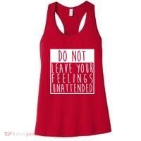 Do Not Leave Your Feelings Unattended Women's Tank Top thumb 0