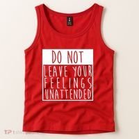 Do Not Leave Your Feelings Unattended Tank Top thumb 2
