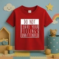 Do Not Leave Your Feelings Unattended Toddler T-Shirt thumb 3