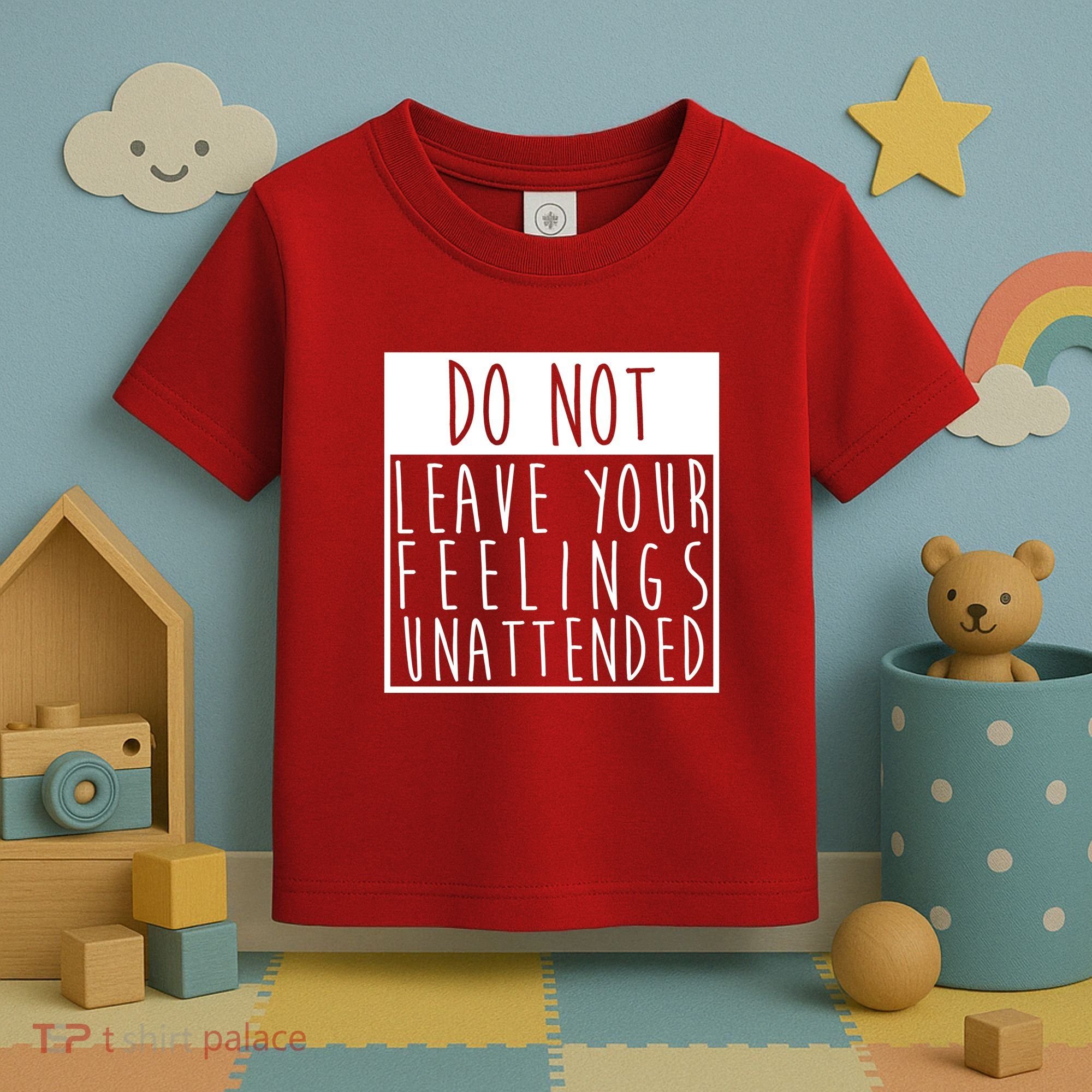 Do Not Leave Your Feelings Unattended Toddler T-Shirt
