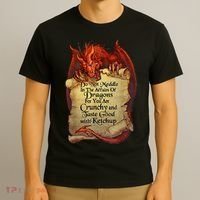 Do Not Meddle In The Affairs Of Dragons For You Are Crunchy T-Shirt thumb 3