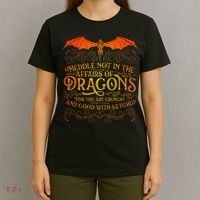 Do Not Meddle In The Affairs Of Dragons Fantasy Art T-Shirt thumb 4