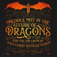 Do Not Meddle In The Affairs Of Dragons Fantasy Art Women's Tank Top thumb 5