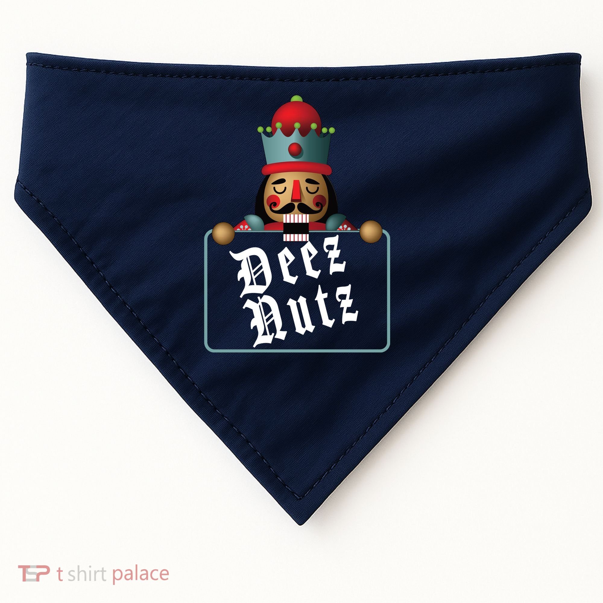 Deezs Nuts Nutcrackers USA-Made Doggie Bandana